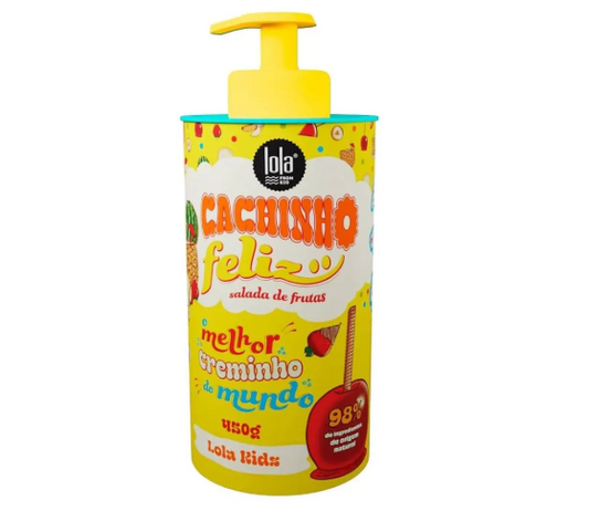 Lola Feliz Salada De Fruta Curl Styling Cream for Kids 450ml - Zachte en vrolijke krulstyling speciaal voor kinderen.