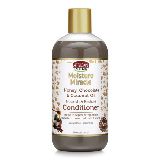 African Pride Moisture Miracle Conditioner 16 oz – Diepe Hydratatie voor Coils & Curls