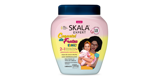 Skala Coquetel de Frutas Treatment 1000g – Fruitige Boost voor Droog & Dof Haar