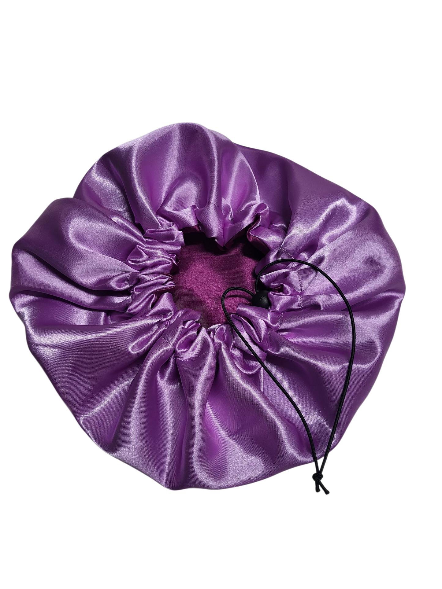 Bonnet cassis met lila