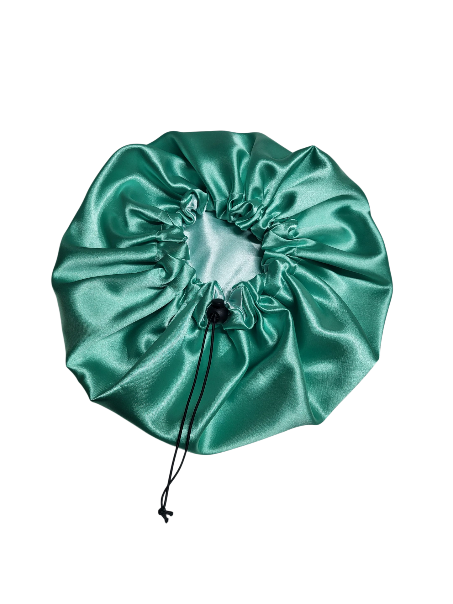 Bonnet mint groen met licht mint groen