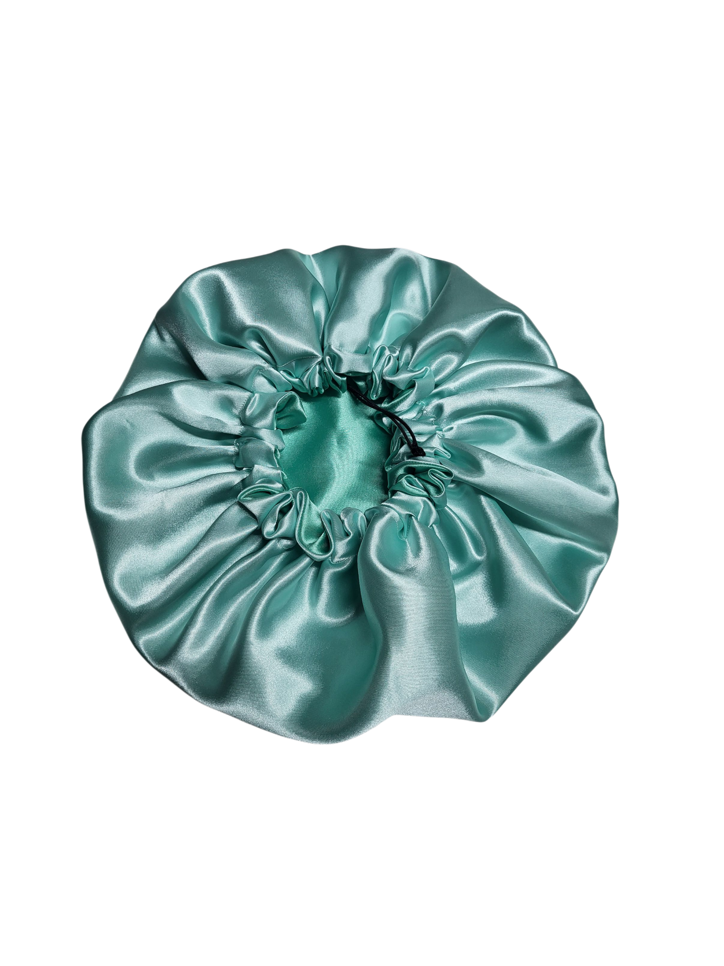 Bonnet mint groen met licht mint groen