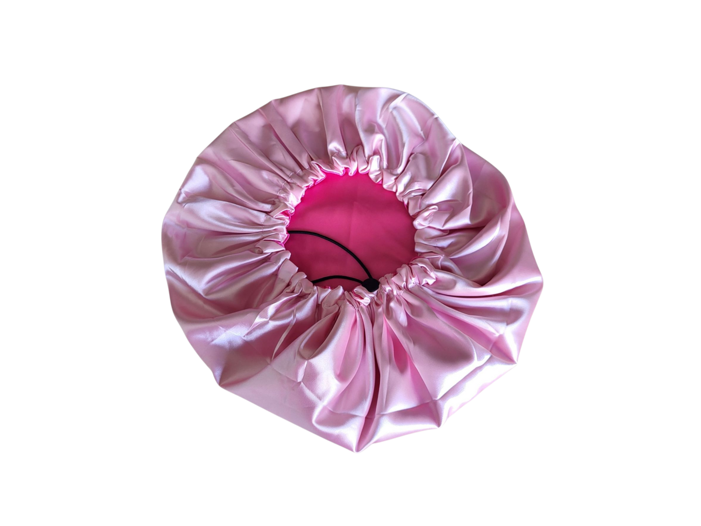 Bonnet roze met licht roze (nieuw model)