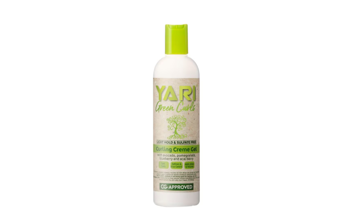 Yari Green Curls Curling Crème Gel – Voor Perfecte Kruldefinitie & Hydratatie