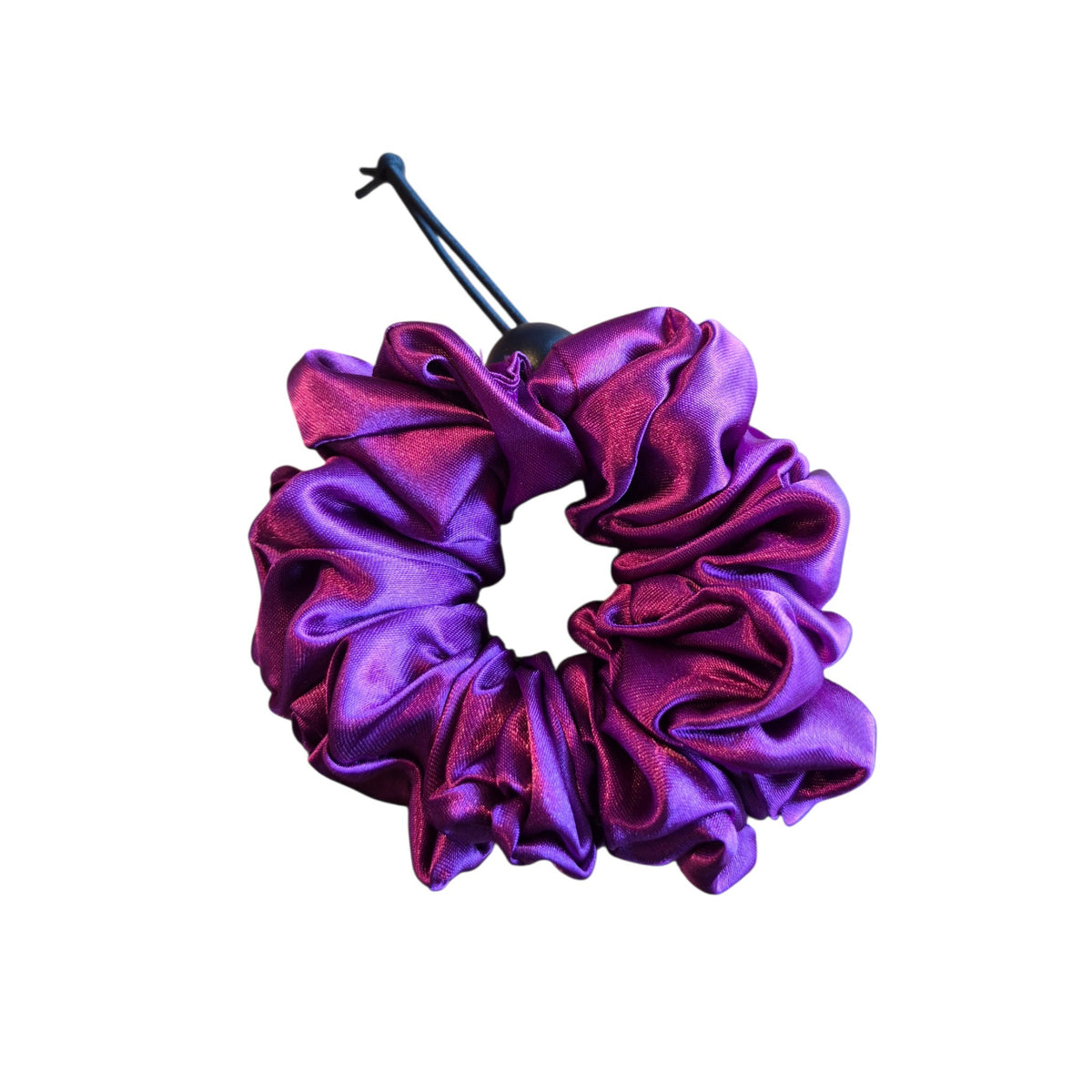 Verstelbare Scrunchy cassis