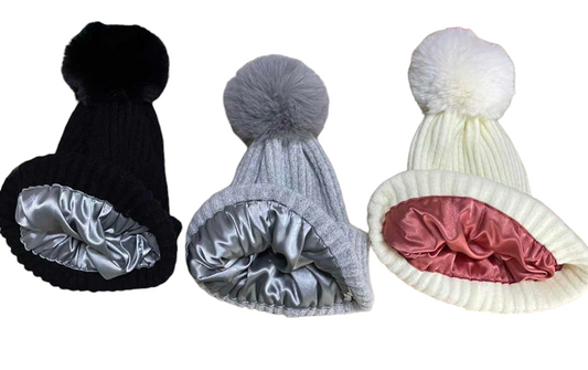 Kinder Muts met pompom