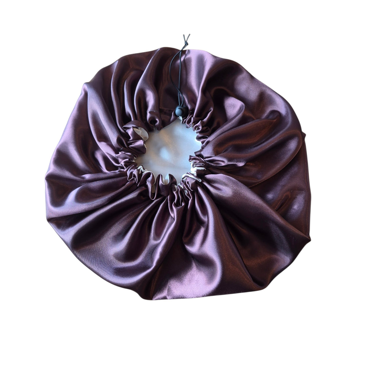 Bonnet bruin met champagne XS