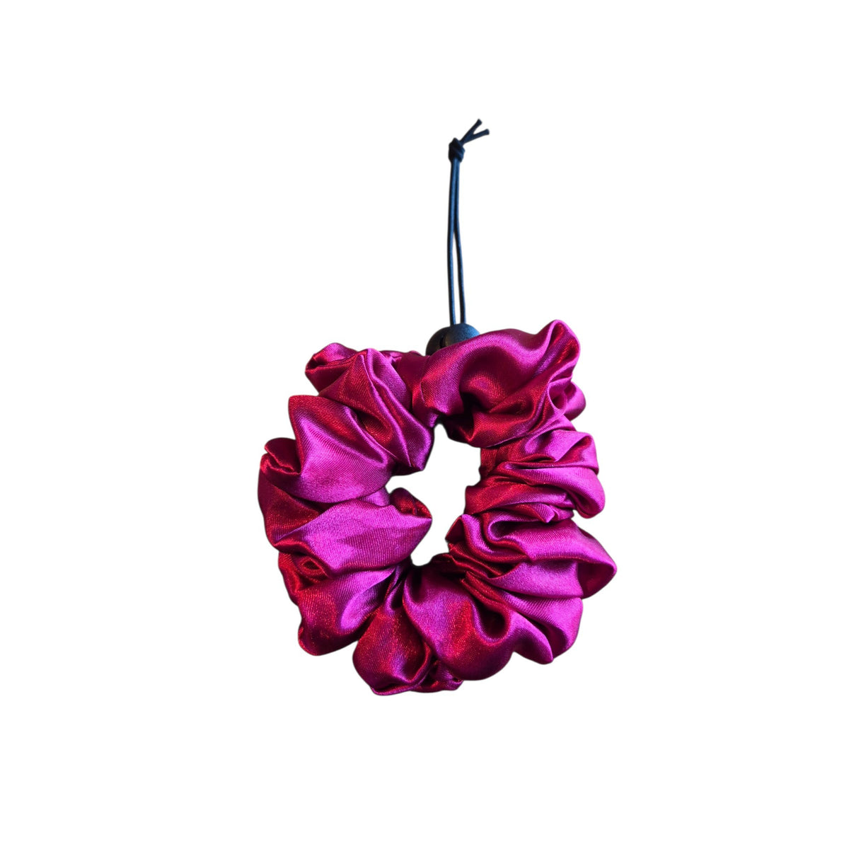 Verstelbare Scrunchy framboos rood