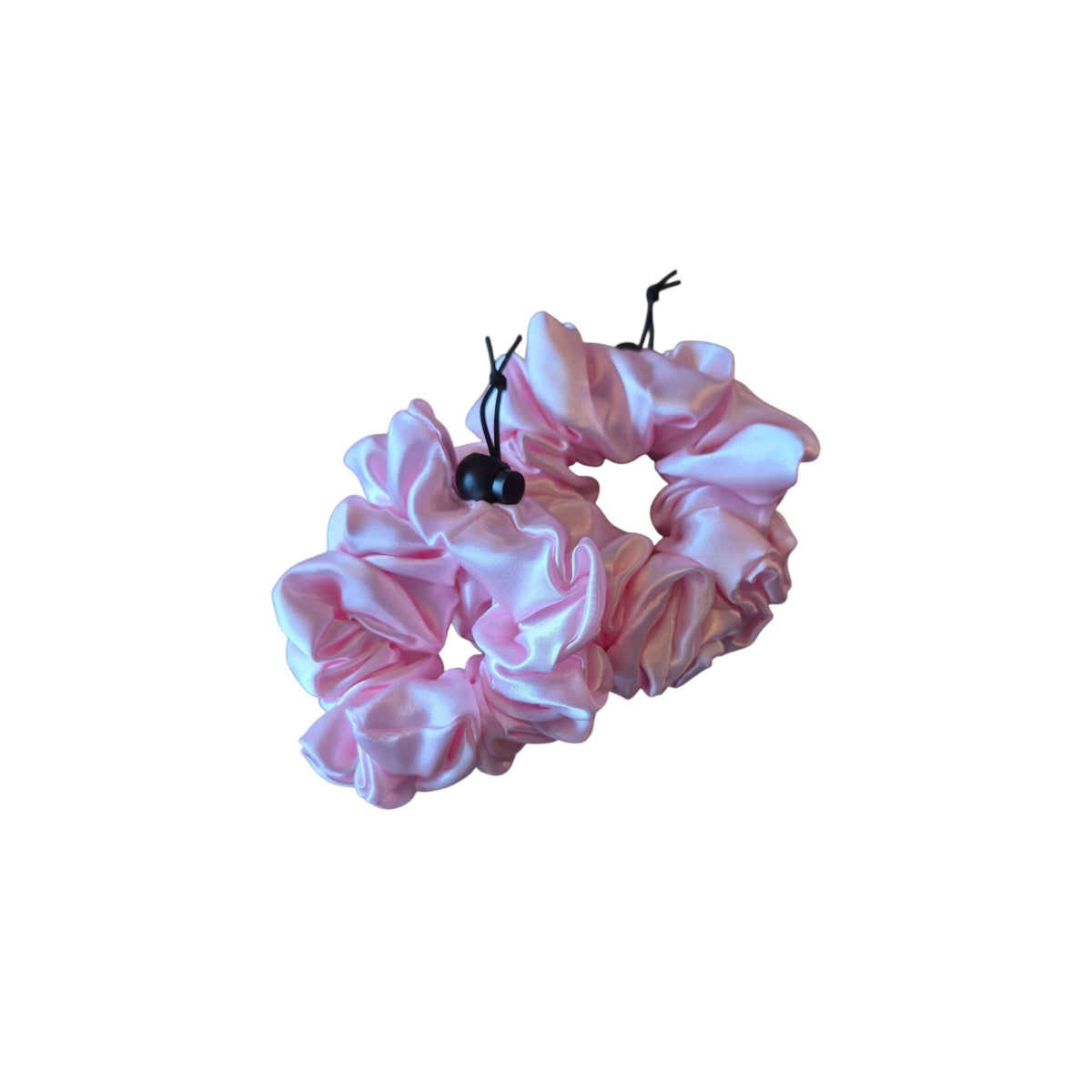 Verstelbare Scrunchy licht roze