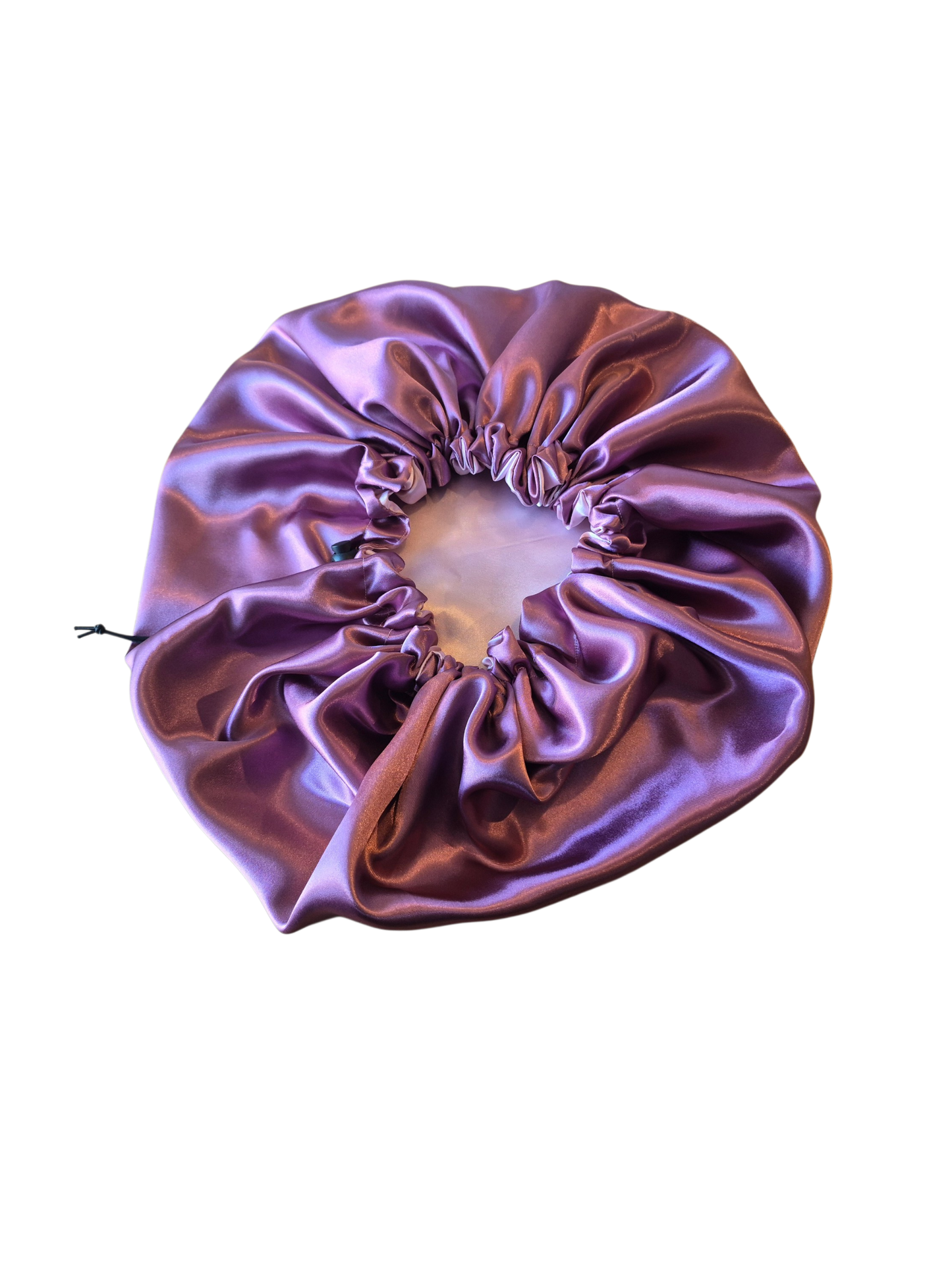Bonnet vintage roze met oud roze