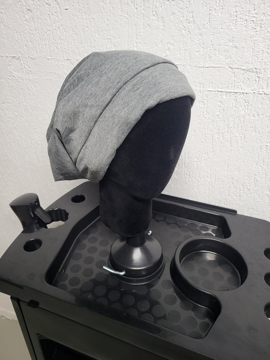 Slouchy / herfst Muts  grijs