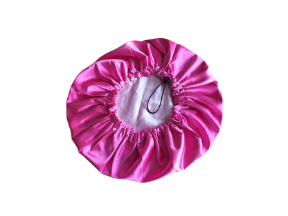 Bonnet roze met licht roze (nieuw model)
