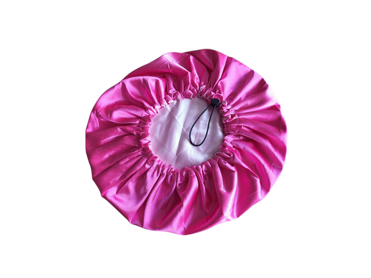 Bonnet roze met licht roze (nieuw model)